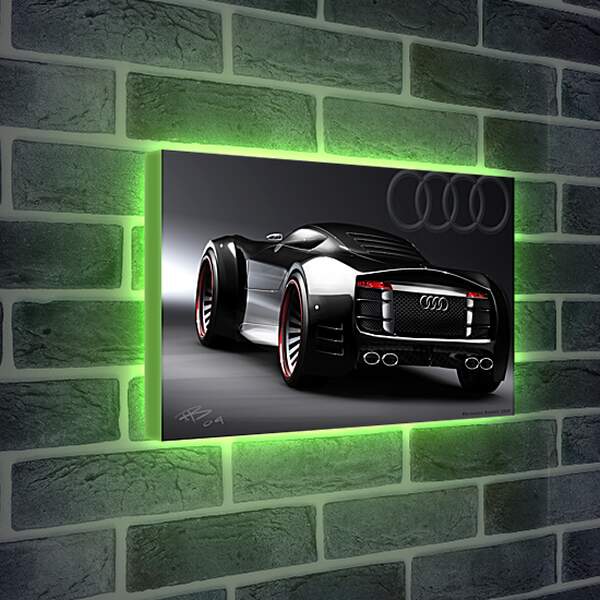 Лайтбокс световая панель - Audi  (Ауди)