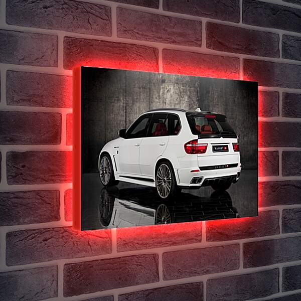 Лайтбокс световая панель - Белый БМВ (BMW X5 E70)