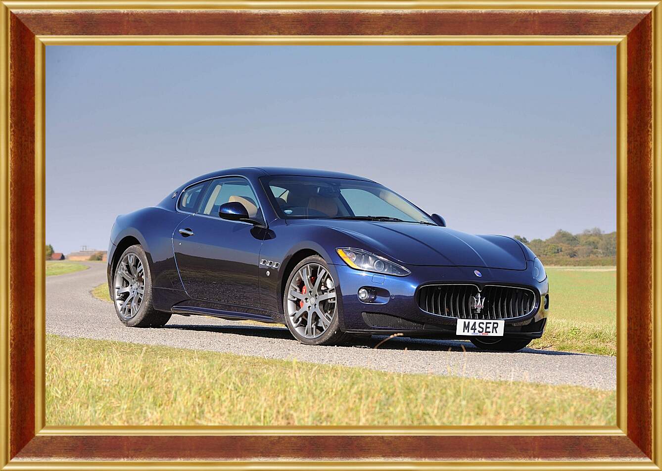 Картина в раме - Maserati granturismo (Мазерати)