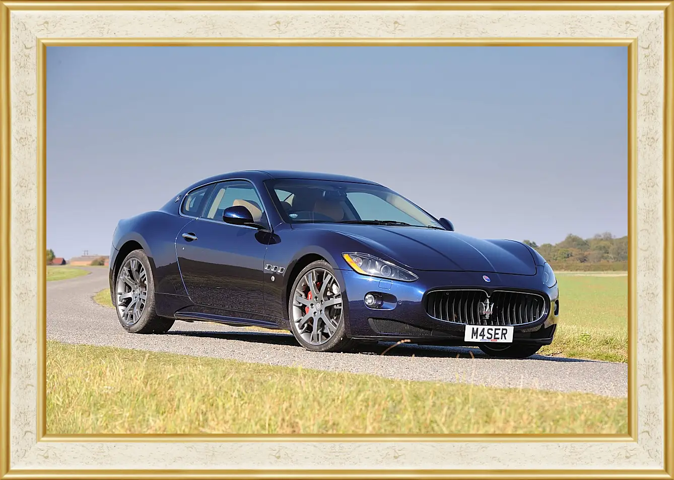 Картина в раме - Maserati granturismo (Мазерати)