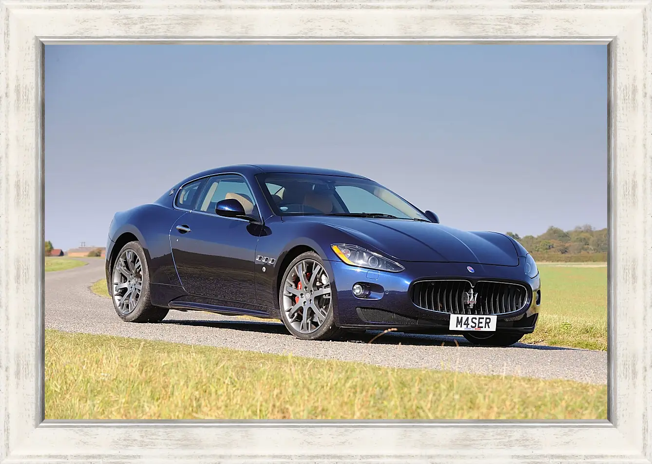 Картина в раме - Maserati granturismo (Мазерати)