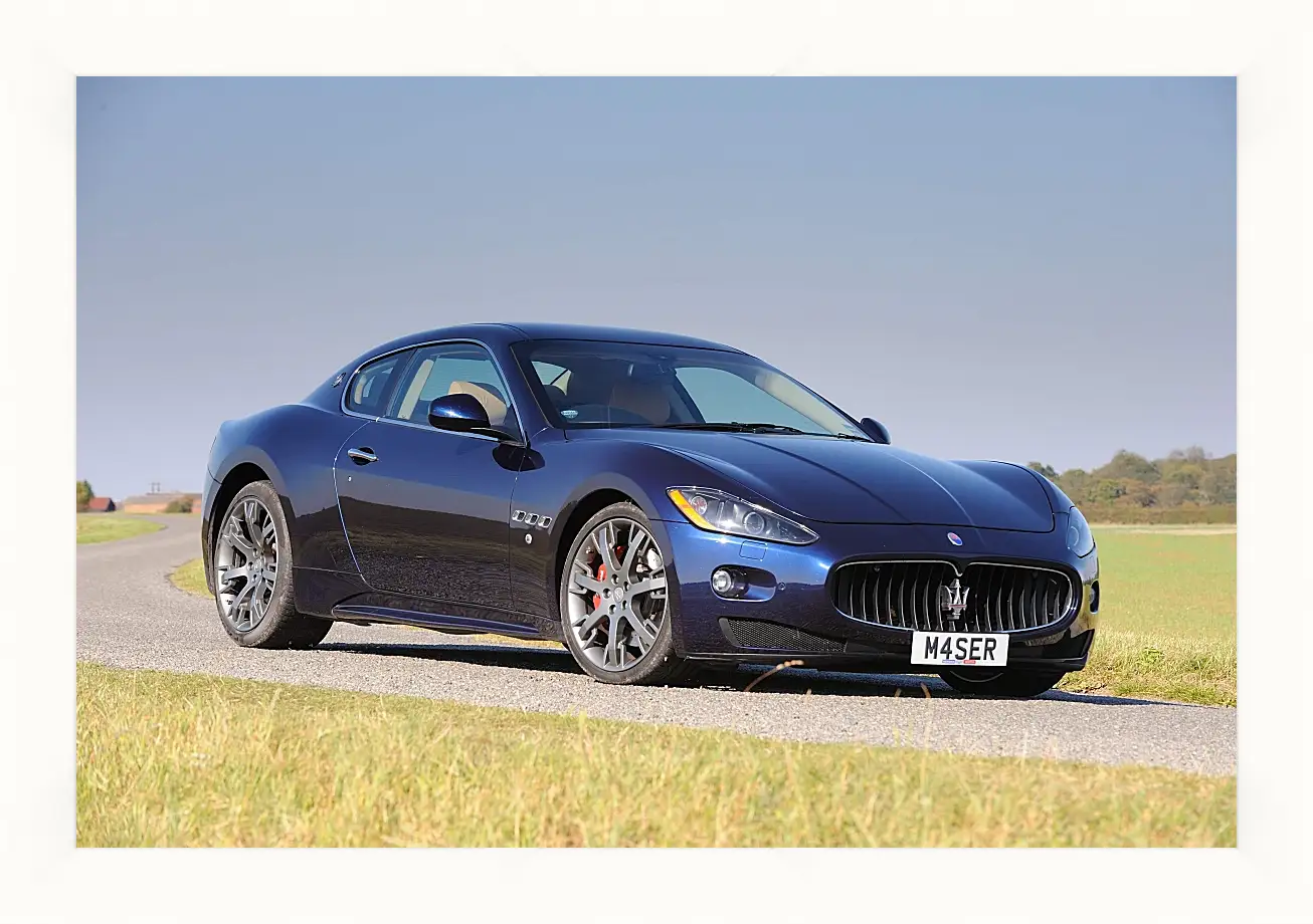 Картина в раме - Maserati granturismo (Мазерати)