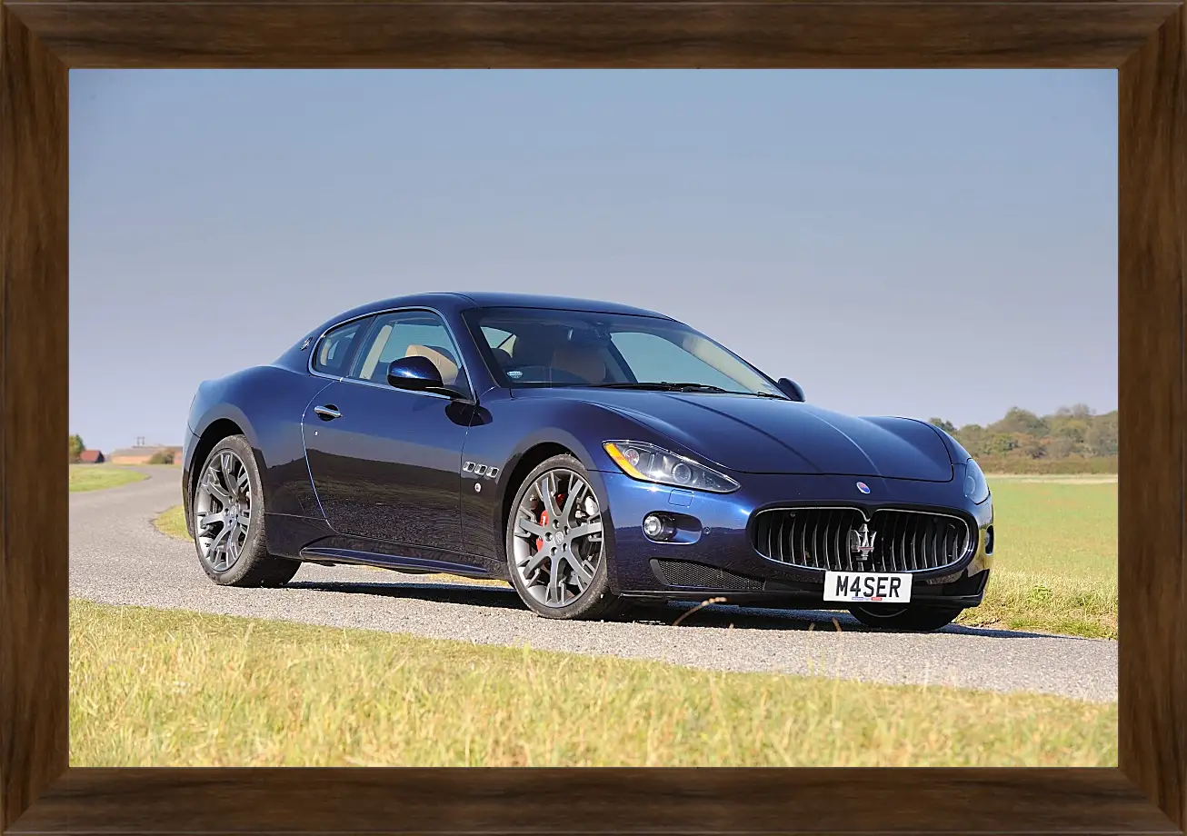 Картина в раме - Maserati granturismo (Мазерати)