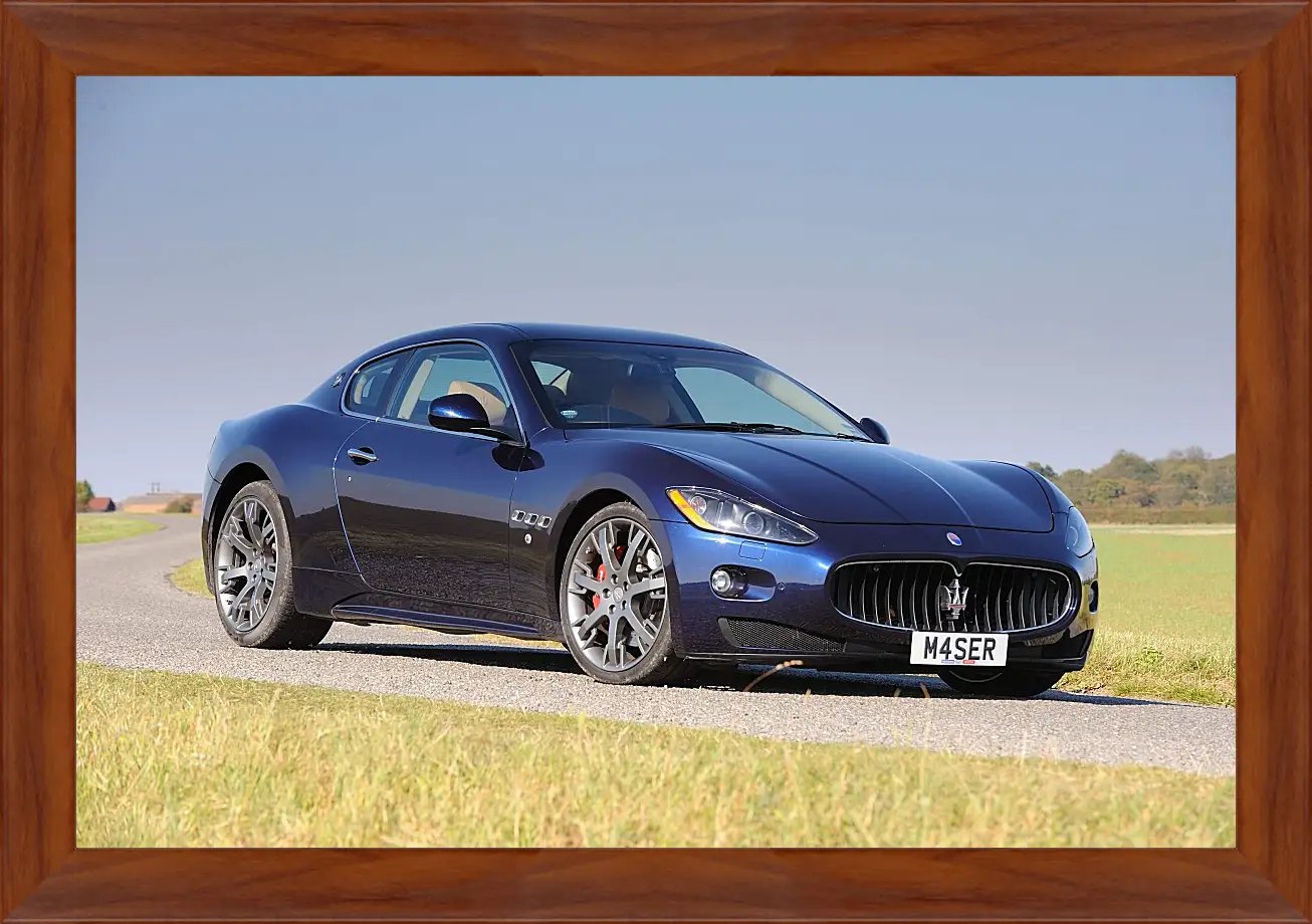 Картина в раме - Maserati granturismo (Мазерати)