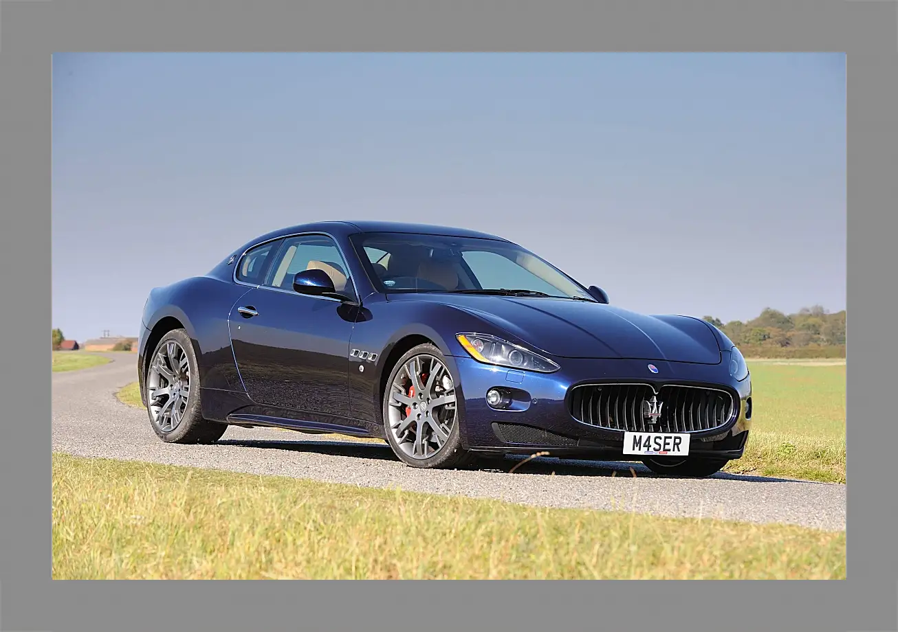 Картина в раме - Maserati granturismo (Мазерати)