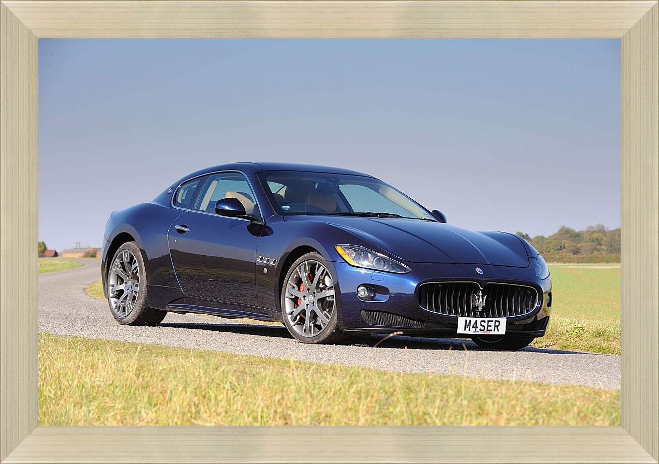 Картина в раме - Maserati granturismo (Мазерати)