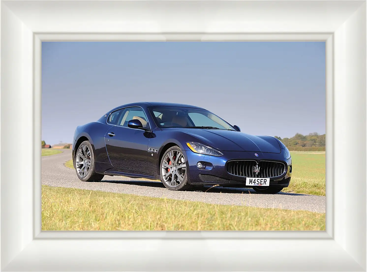 Картина в раме - Maserati granturismo (Мазерати)