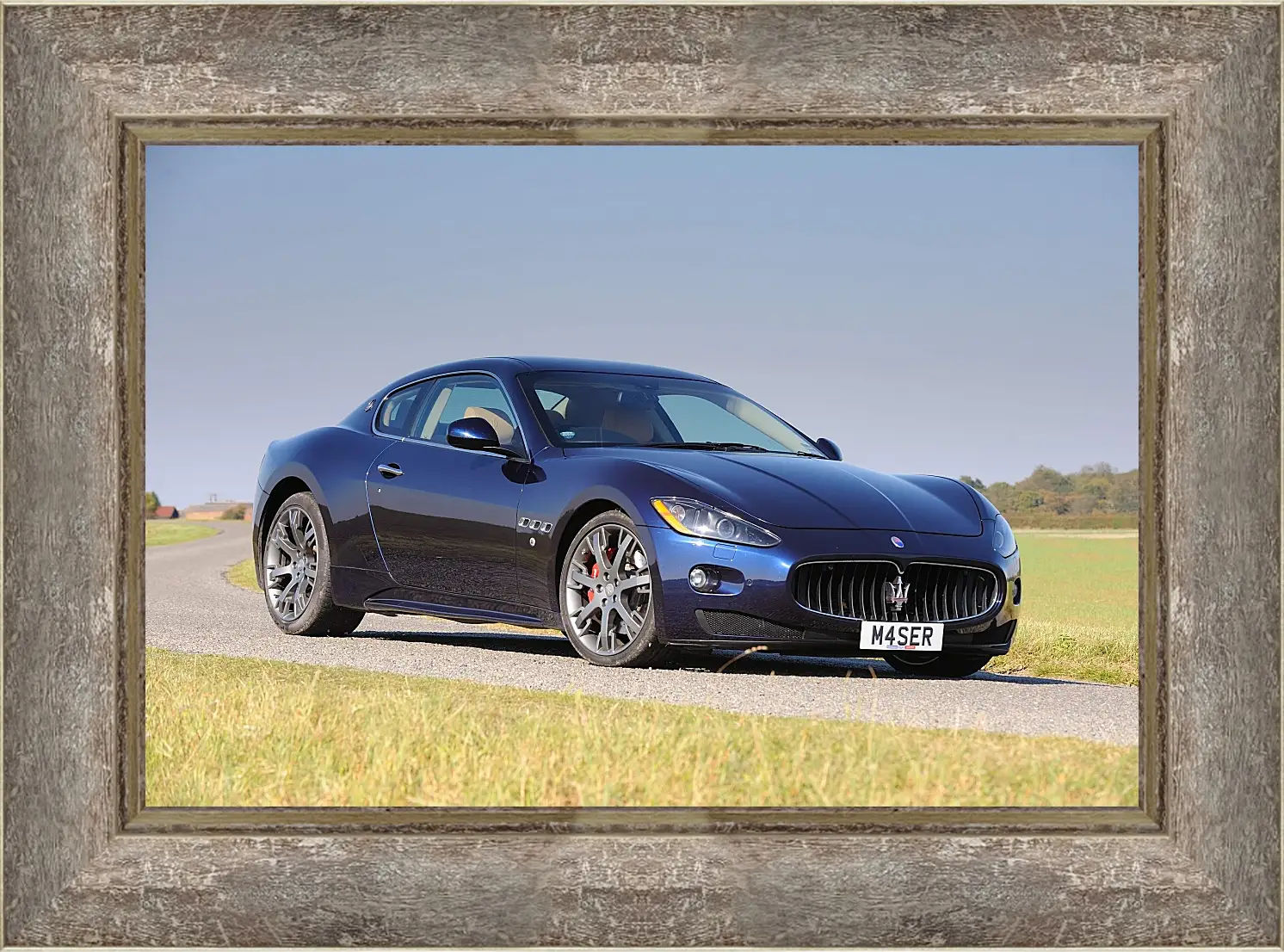 Картина в раме - Maserati granturismo (Мазерати)