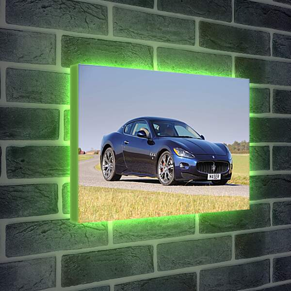 Лайтбокс световая панель - Maserati granturismo (Мазерати)
