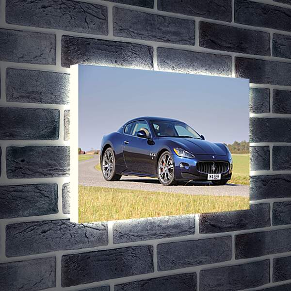 Лайтбокс световая панель - Maserati granturismo (Мазерати)