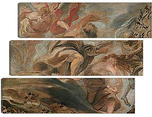 Модульная картина - Expulsion from the Garden of Eden. Питер Пауль Рубенс