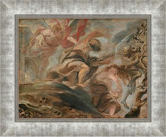 Картина в раме - Expulsion from the Garden of Eden. Питер Пауль Рубенс