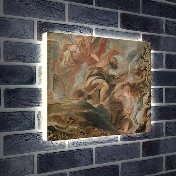 Лайтбокс световая панель - Expulsion from the Garden of Eden. Питер Пауль Рубенс