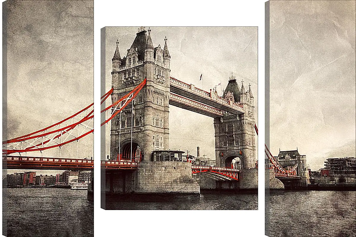 Модульная картина - london england tower bridge