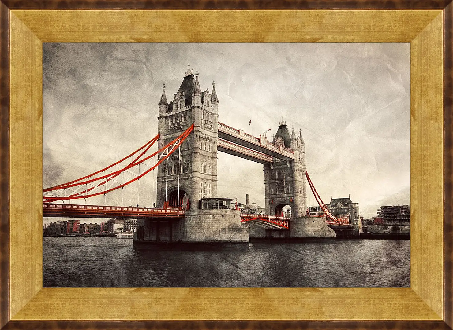 Картина в раме - london england tower bridge