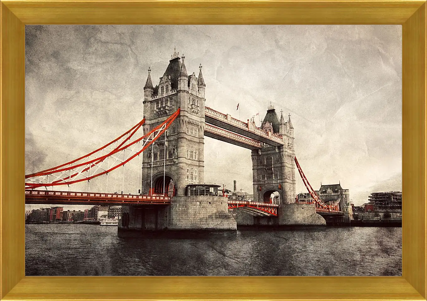 Картина в раме - london england tower bridge