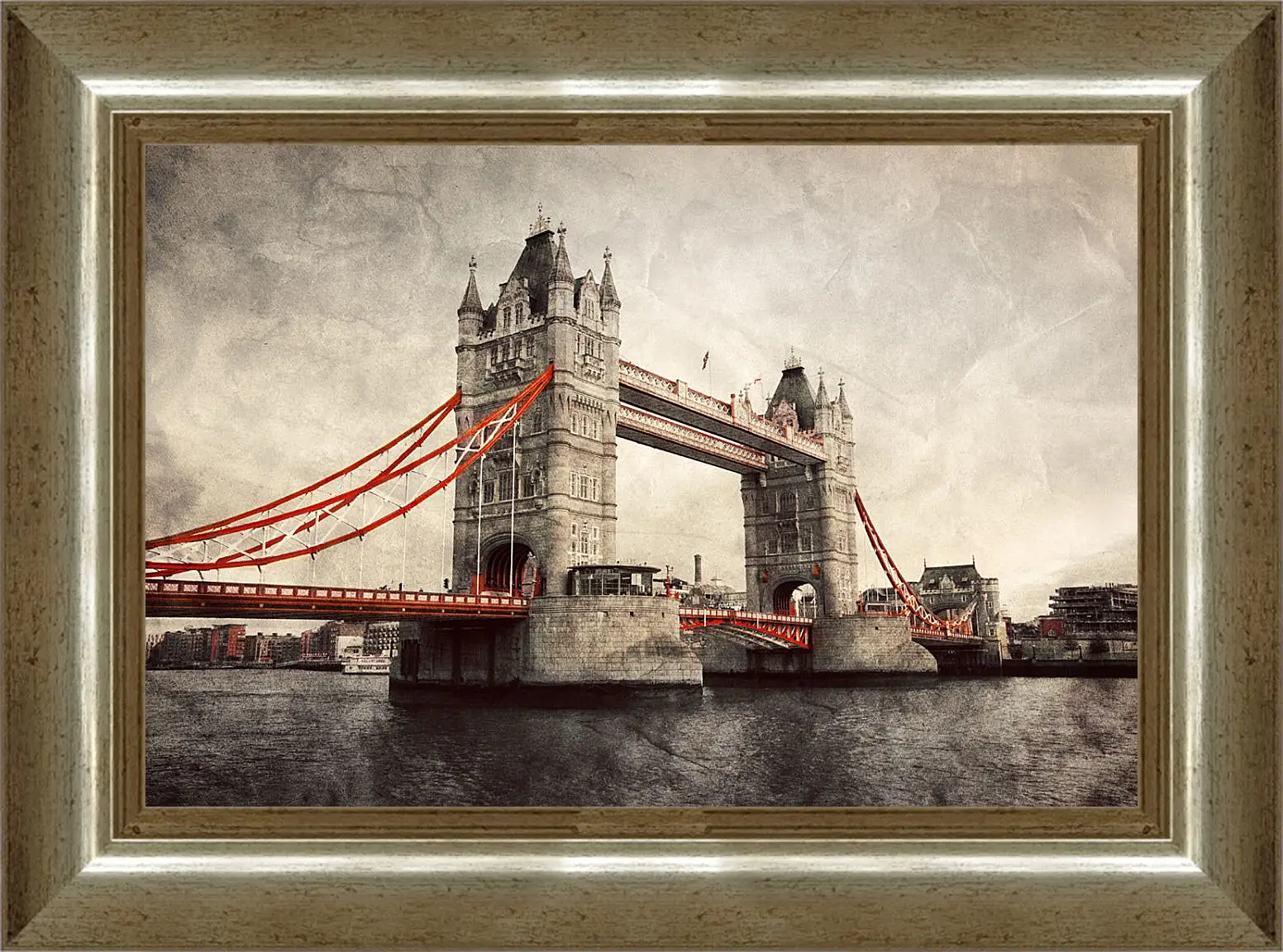 Картина в раме - london england tower bridge