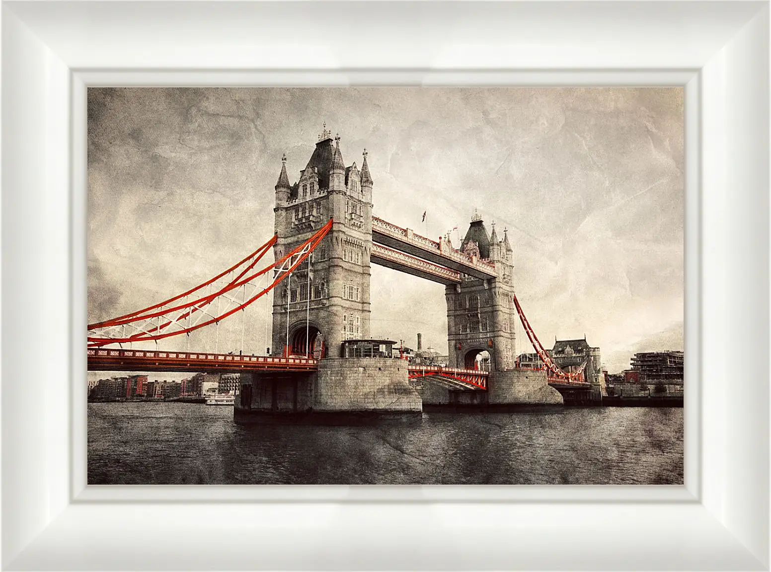 Картина в раме - london england tower bridge