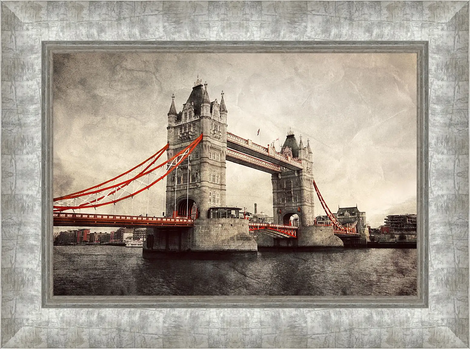 Картина в раме - london england tower bridge