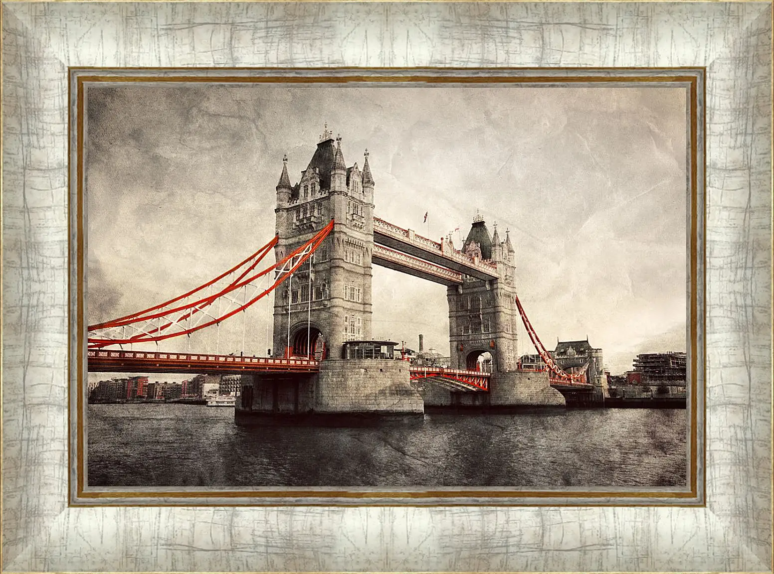 Картина в раме - london england tower bridge