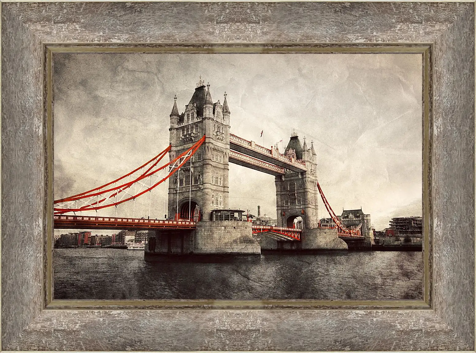 Картина в раме - london england tower bridge