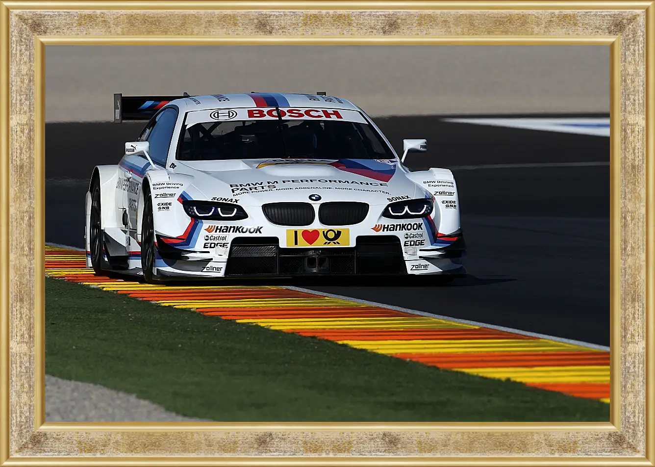 Картина в раме - BMW DTM (БМВ ДТМ)