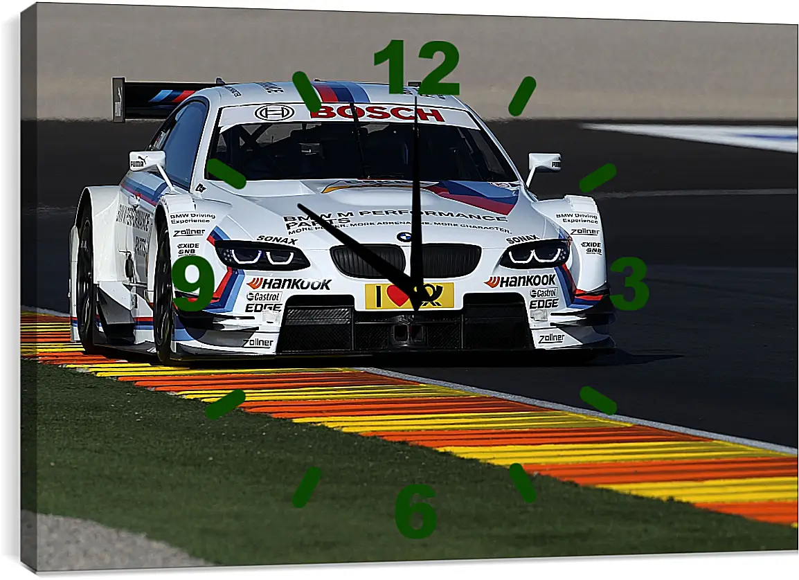Часы картина - BMW DTM (БМВ ДТМ)