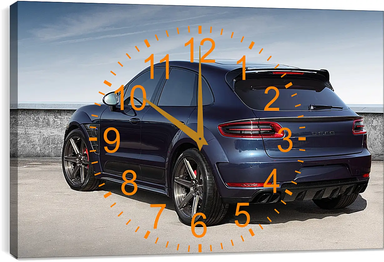 Часы картина - Porsche-Macan (Порше Макан)