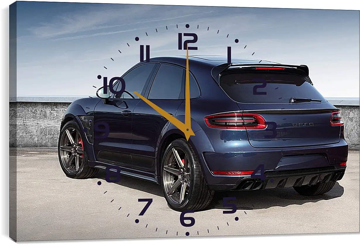 Часы картина - Porsche-Macan (Порше Макан)