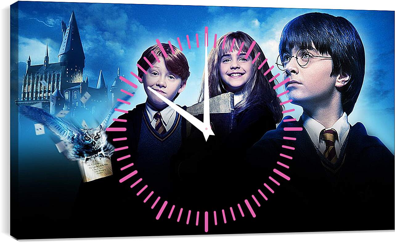 Часы картина - Гарри Поттер и философский камень