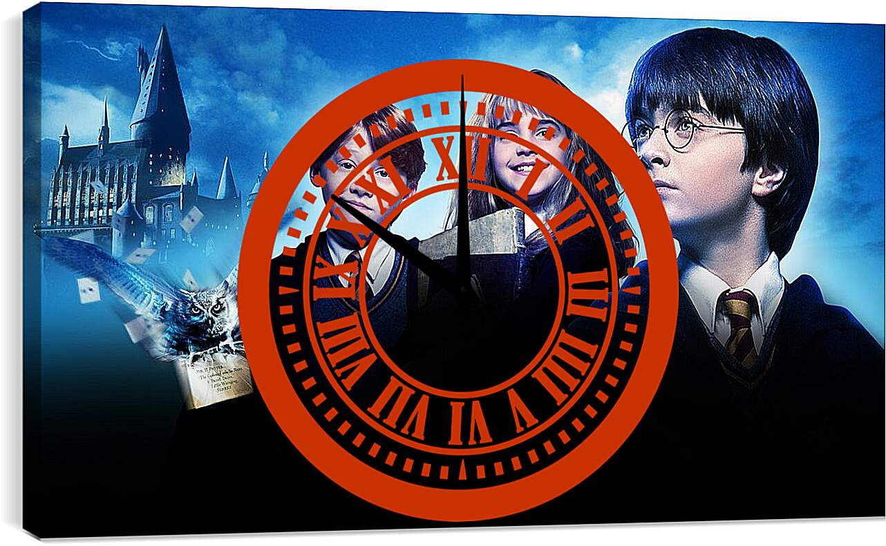 Часы картина - Гарри Поттер и философский камень