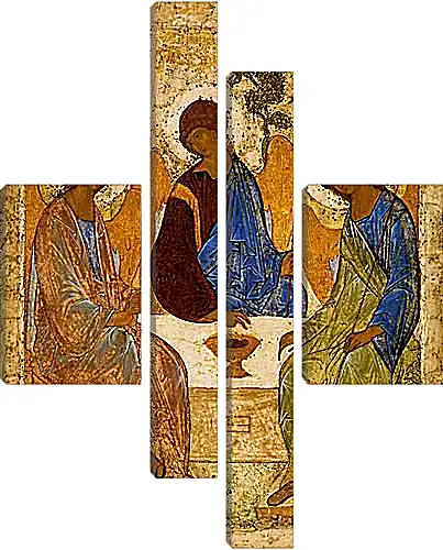 Модульная картина - Святая Троица. Рублев Андрей