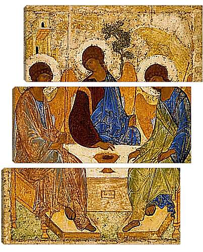 Модульная картина - Святая Троица. Рублев Андрей