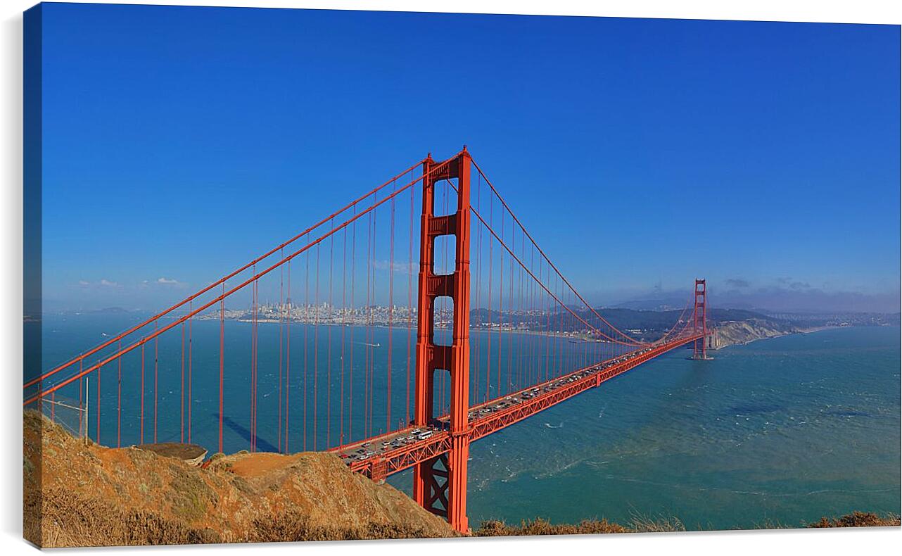 Постер и плакат - Мост в Сан-Франциско