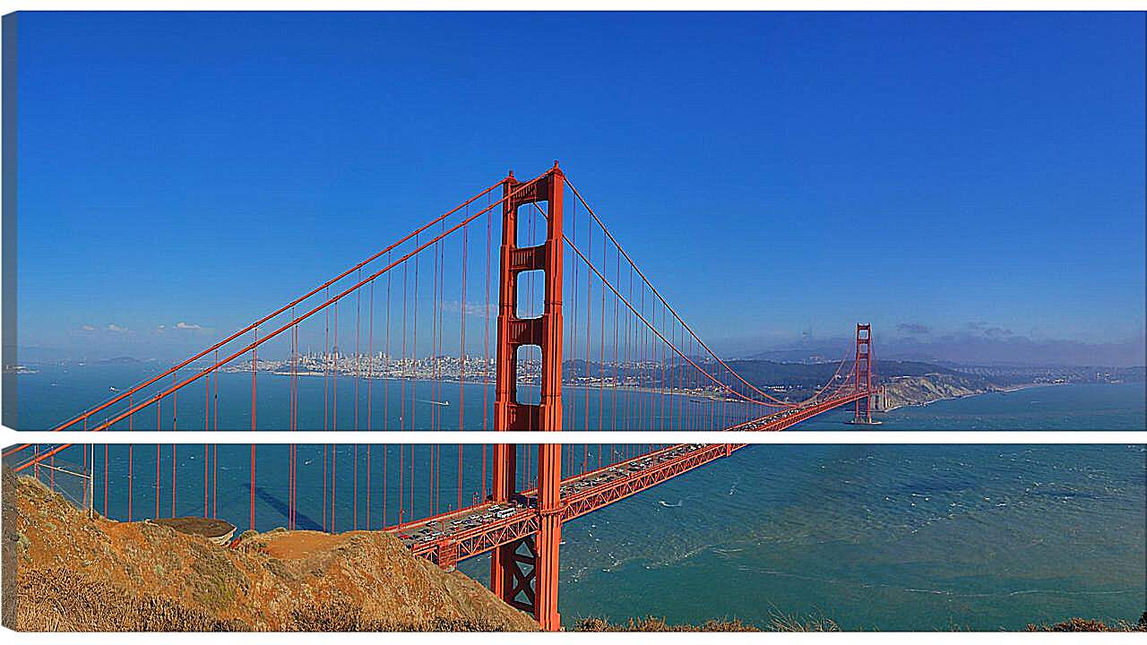 Модульная картина - Мост в Сан-Франциско