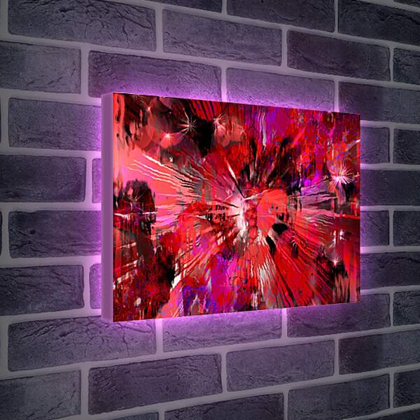 Лайтбокс световая панель - Цветной взрыв