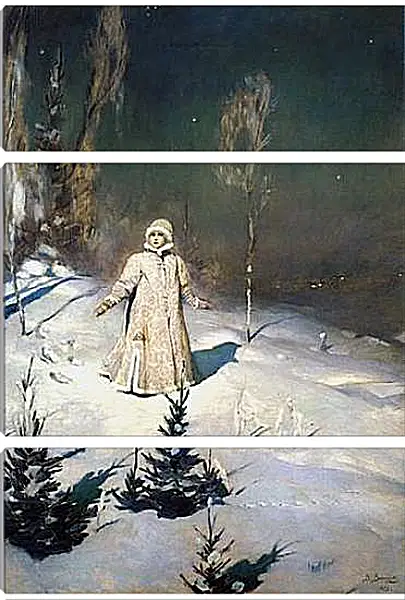 Модульная картина - Снегурочка. Виктор Васнецов Модульная картина - Снегурочка. Виктор Васнецов