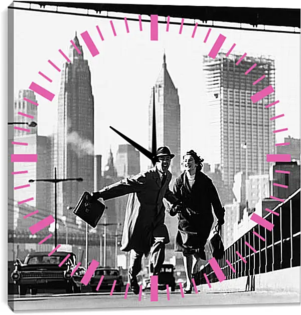 Часы картина - Нью-Йорк 1959 Часы картина - Нью-Йорк 1959