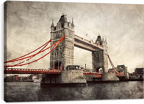 Постер на подрамнике - london england tower bridge Постер на подрамнике - london england tower bridge