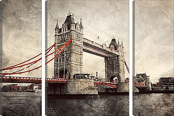 Модульная картина - london england tower bridge Модульная картина - london england tower bridge