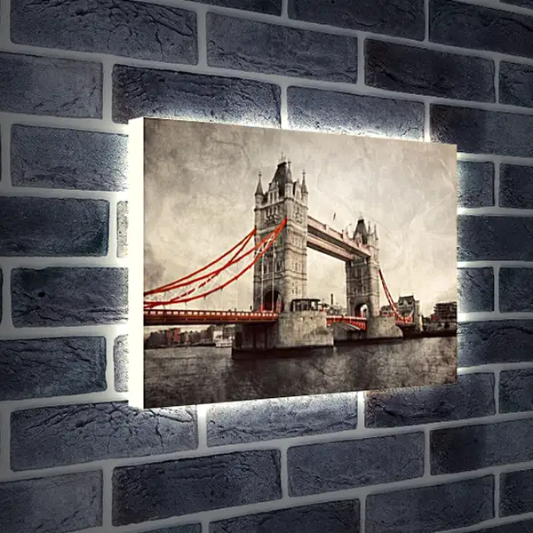 Лайтбокс световая панель - london england tower bridge Лайтбокс световая панель - london england tower bridge
