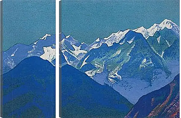 Модульная картина - Кулута. Рерих Николай Модульная картина - Кулута. Рерих Николай