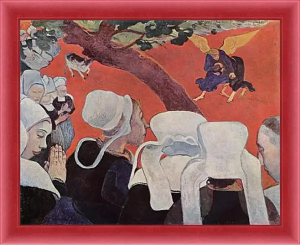 Картина в раме - La Vision apres le Sermon (La Lutte de Jacob avec l’Ange) Картина в раме - La Vision apres le Sermon (La Lutte de Jacob avec l’Ange)