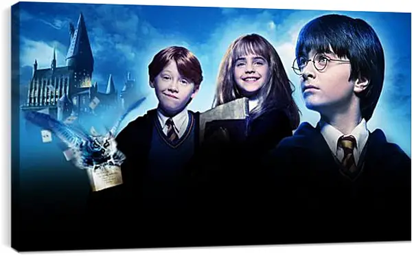Постер на подрамнике - Гарри Поттер и философский камень Постер на подрамнике - Гарри Поттер и философский камень
