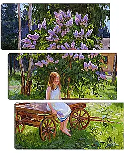 Модульная картина - Весна Модульная картина - Весна
