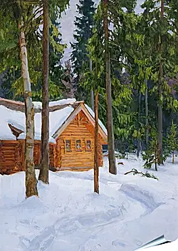 Плакат на стену - Избушка Плакат на стену - Избушка