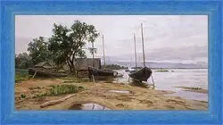 Картина в раме - Озеро Картина в раме - Озеро