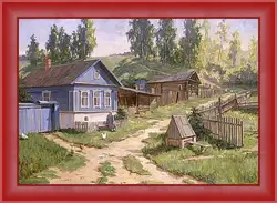 Картина в раме - Плёс Картина в раме - Плёс