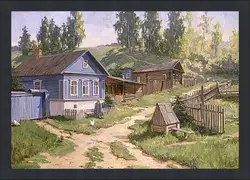 Картина в раме - Плёс Картина в раме - Плёс