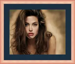 Картина в раме - Angelina Jolie - Анжелина Джоли Картина в раме - Angelina Jolie - Анжелина Джоли